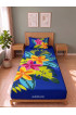 Hand Painted Rayon Bedsheet Set Single Size